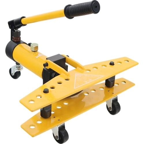 1 Inch Integral Manual Hydraulic Bender Galvanized Pipe Iron Tube Steel Pipe Bending Tools High And Low Pressure Plunger Design