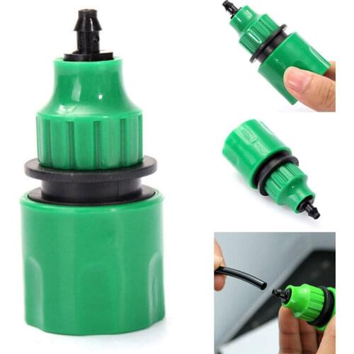1Pcs Water Hose Quick Connector Garden Quick Coupling Connector For 4/7mm Watering Hose Garden Drip Micro Drip Irrigation System