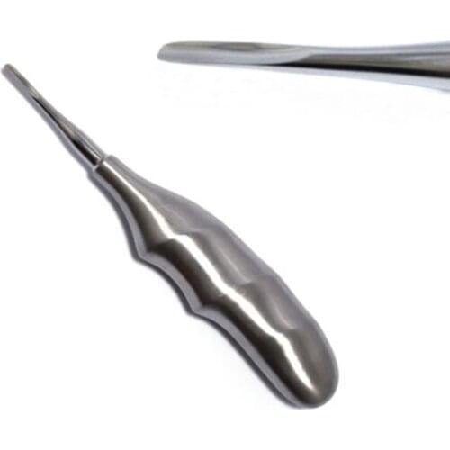 1PCS Dental Coupland Root Elevator Tooth Extracting Luxation Oral Surgery Tools--Silver