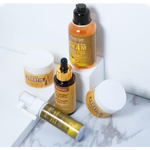 30ml Hair Growth Intensive Spray Natural Ginseng Ginger Extract Stimulate Strengthen Smooth Hair Anti Hair Loss Essence TSLM2