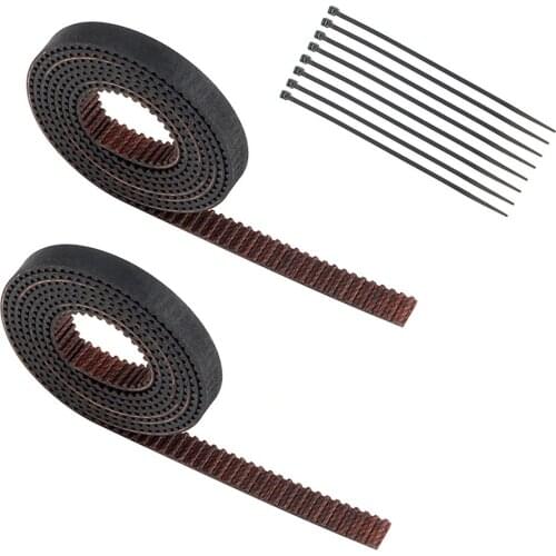 3D Printer X+Y Axis Synchronous Wear Resistant Belt Gt2-6mm Timing Belt Terminal For Ender3 Upgrade Parts