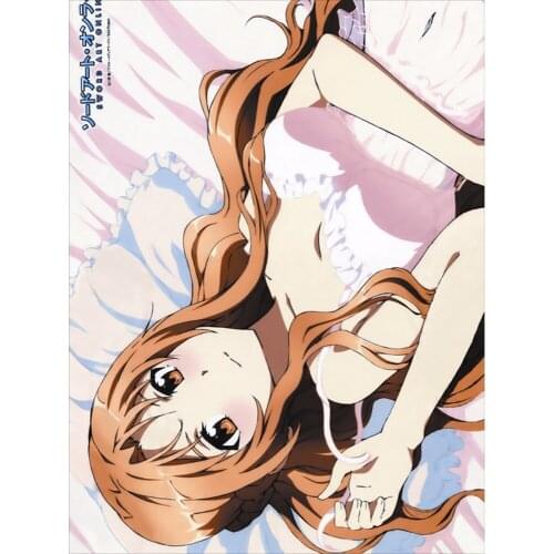 Anime 3D Bedding Bed Sheet Bedsheet Quilt 150*200cm Animation Blanket Sword Art Online