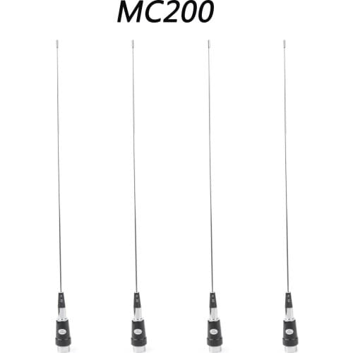 Artudatech 4PCS MC200 3.4dB 250W 340-520 MHz Commercial Mobile Car Radio Antenna