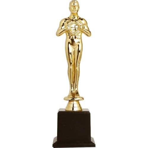ZINC ALLOY ACADEMY AWARD OSCAR STATUE OSCAR TROPHY HOLLYWOOD OSCAR PARTY FAVORS AWARD PRIZE SOUVENIR R851