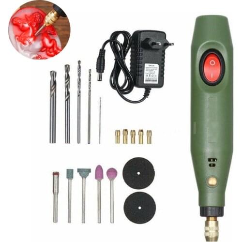 1 Set Mini Electric Drill Grinder DIY Jewelry Making Cutting Epoxy Resin Crafts Polishing Handmade Sculpture Tools
