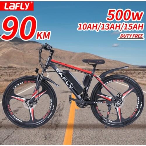 LAFLY Aluminum Alloy Electric Bike 21 Speed Electric Bicycle For Adult 26 inch Mountain ebike double disc brake 36v 500w