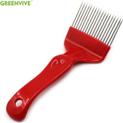 Beehive Beekeeping Tool Plastic Uncapping Fork 18 Bend Needles for Beekeeper