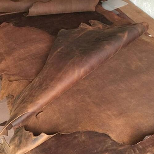 A grade genuine top layer retro old style tn horse leather,2mm vintage leather for wallet bag diy