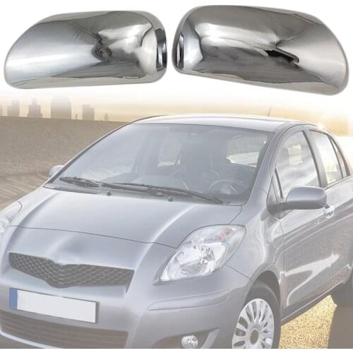 Car Side Door Rear View Mirror Cover for Toyota Yaris 2003-2006