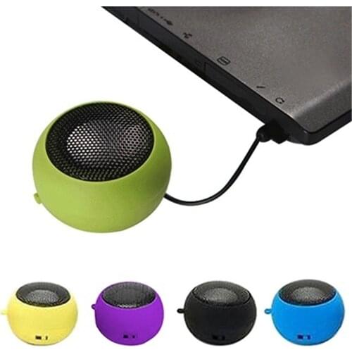 3.5mm Jack AUX Mini Burger Column Speaker Hamburger Wired Sound Box Loundspeaker Stereo Super Bass Hi-Fi Audio Music