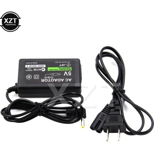 1PCS Wall arregador Charger Power Supply Cord Cable For Sony PSP 1000 2000 EU US Plug 5V 2A 60Hz AC Adapter