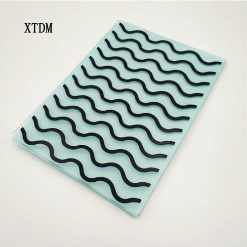 Easter plastic sea template craft card making paper card album wedding decoration scraping Embossing folders