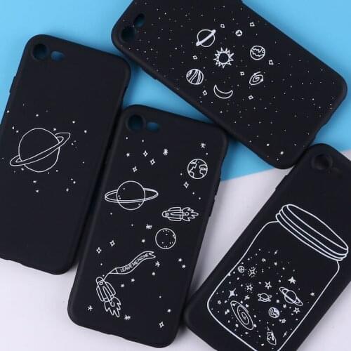 Suitable for iPhone 12 7 8 Plus X XS Max XR 7s SE 2020 6 6s 11Pro Starry Universe Phone Case Cover SP32