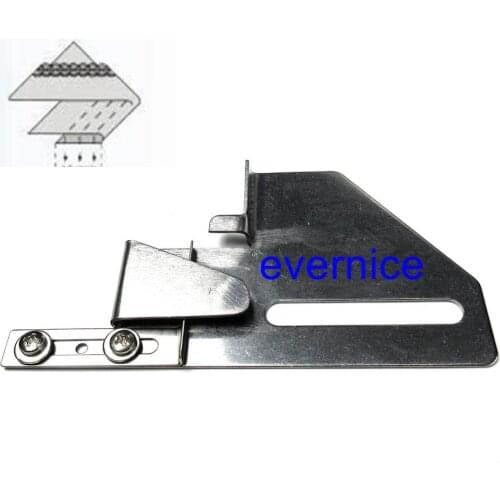 Coverstitch Adjustable Folder Hemmer For 3-Needle Industrial Domestic Machine