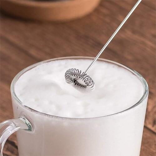 Handhold Electric Egg Beater Milk Foamer Mixer Creamer Whisk Frothy Blend Whisker Hot Chocolate Jugs Frother 210x45x26cm