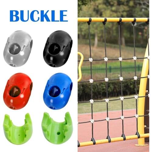 5Pcs Climbing Rope Net Plastic Connector Climbing Accessories for Outdoor Amusement Swing Climbing Rope Parts