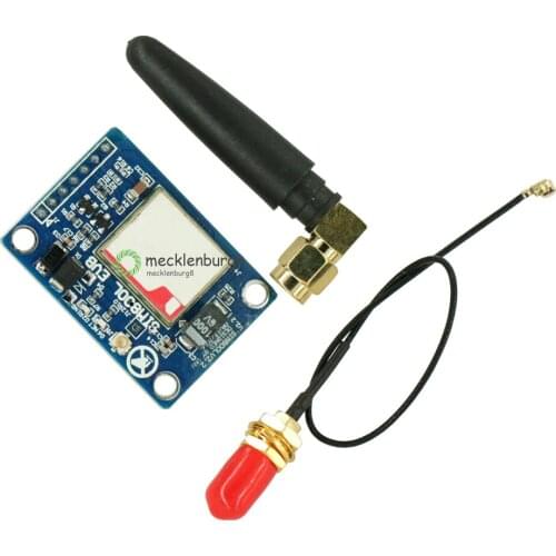 SIM800L V2.0 5 V Wireless GSM GPRS Module Quad Band w / Antenna Cable Caps