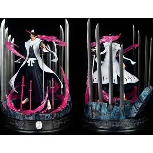Anime BLEACH Captain 6th Division GK Kuchiki Byakuya Scene Statue Boxed Figure