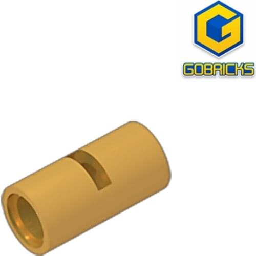 Gobricks GDS-887 Technical, Pin Connector Round 2L with Slot (Pin Joiner Round) compatible 62462 29219