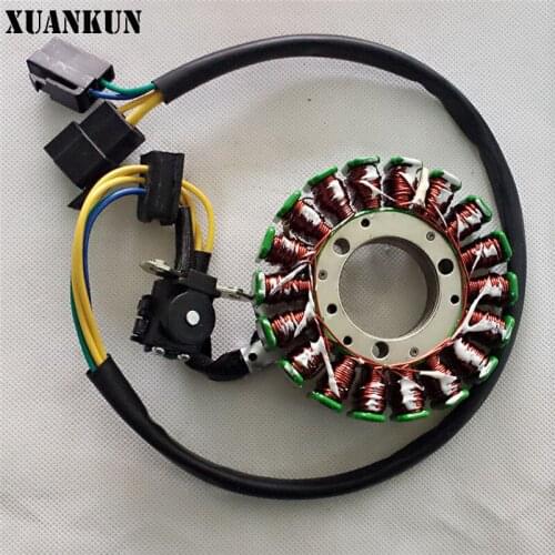 XUANKUN GN125 GS125HJ125K Charging Coil Magnet Motor Stator