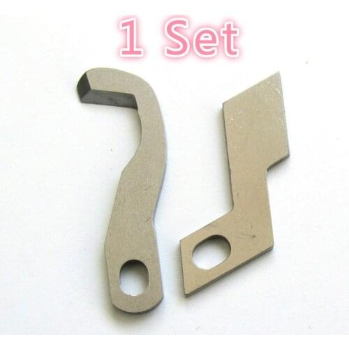 1SET#X76728-001+X76723-001 Upper&Lower Knife for Brother 9600TD, 9700LD, 9800LD, PL-1500,VIKING 1000L, 1001L