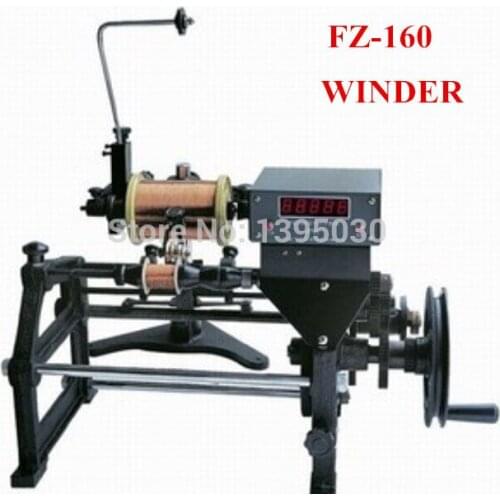 1pc New FZ-160 Manual Automatic Hand Electronic Coils Winding Machine 220V Applicable wire diameter 0.06-0.50mm