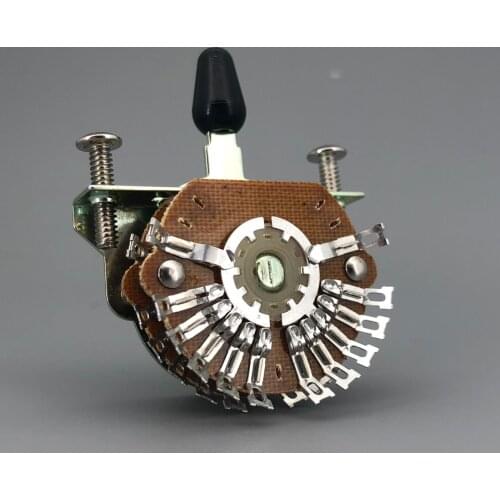 Oak Grigsby 4-Pole Double Wafer 5-Way Super Mega Switch for Strat and tele Guitar