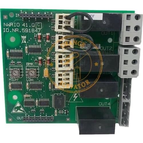 Used for Schindler 5400 elevator control PCB 591847 fire linkage board