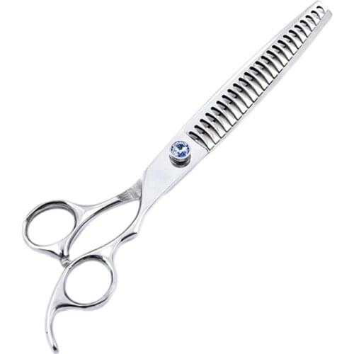 8 Inch Silver with Black Professional Equipment Haircut Barber Thinning Shears Scissors