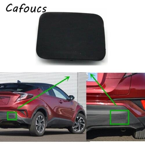 Car Rear Bumper Tow Hook Cap Cover Trailer Fit For Toyota C-HR 2017-2019 52162-F4020
