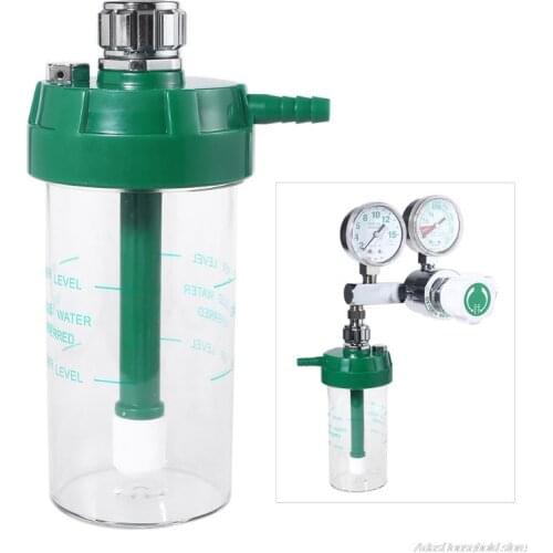 FreeShip 200mL Dry Humidifier Bottle Compatible with Oxygen Regulator O2 Pressure Gauge Upper Level & Lower Level 21 wholesales