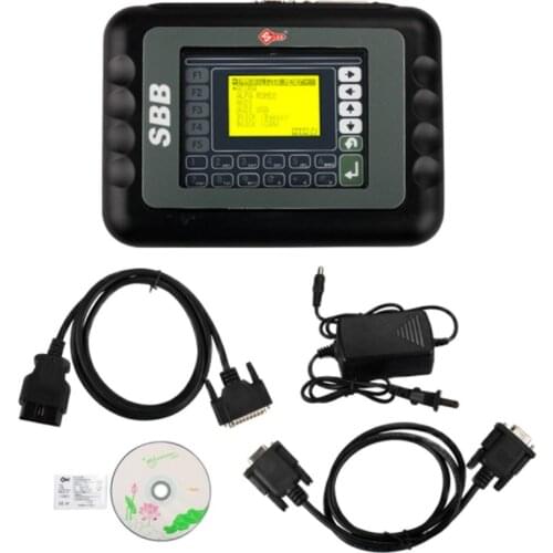 Free Shipping SBB key programmer V33.02 SBB Silca Car Key Programmer SBB Auto Key Remote Immobiliser Pin Code For Many Cars SBB