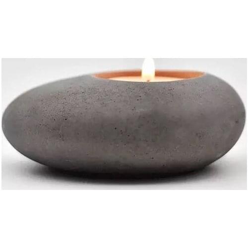 Concrete Tealight Holder Molds Candlestick Molds Silicone Molds For Cement Candle Holder DIY Candle Vessel Molds