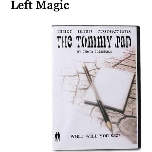 Tommy Pad(Gimmick With DVD) Magic Tricks Inner Mind Productions Mentalism Close-Up Magic Tool Mind Props Accessories Mentalism