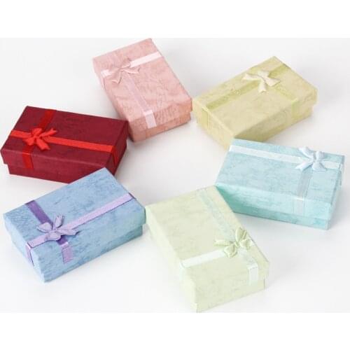 New Beauty Jewellery Gift Box Pendant Case Diaplay For Ring Earring Necklace Watch Jewelry Gift Box Jewellery Organizer