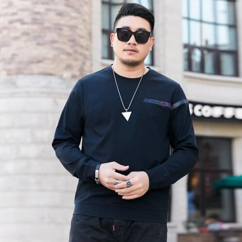 Plus size 2021 Autumn Spring New Letter Print Sweatshirts Men High Quality Plus Size Hoodies Casual Tracksuits Brand Clothing