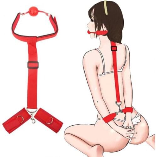 2021 BDSM Sex Products Sex Toys For Women Bondage Restraint Fetish Slave Handcuffs Ankle Cuffs Adult Erotic Sex Couples Games