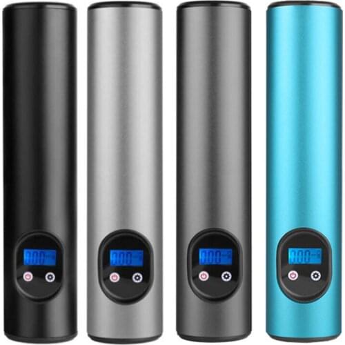 Mini smart Bicycle Pump Aluminum Alloy Cycling Hand USB Air Pump basketball pump Mountain Tire Inflator CE/PC MTB Road Bike Pump