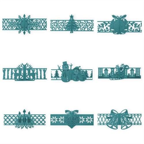 X-mas Tree Snowman Snowflake Metal Cutting Dies Card Album Making Embossing Scrapbooking Template Crafts New Dies 2019