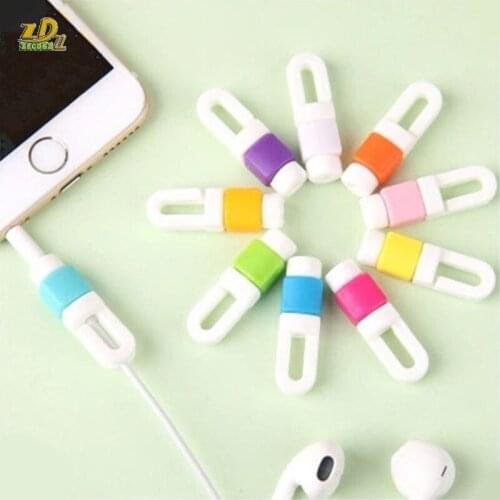 Earphone Cable Protector Organizer Headphone Cord Protector Protective Sleeves Cable Winder Cover For iPhone earset 1000pcs/lot