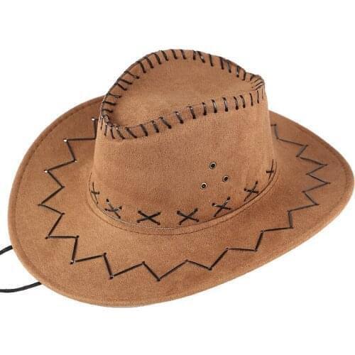 Unisex Adult West Cowboy Hat Mongolian Hat Grassland Sunshade Cap Пляжные Шляпки 2021 New Beach Cap Uv Protection Visor Sun Hats