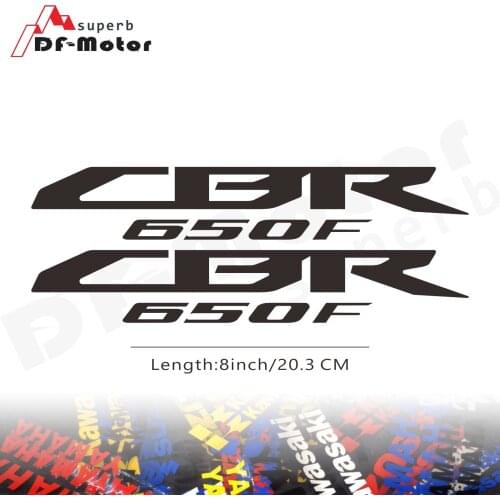 8Inch Reflective Sticker Decal Motorcycle Car Sticker Wheels Fairing Helmet Sticker Decal For Honda CBR650F CBR 650 F