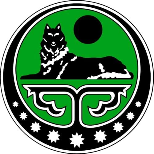 Creative Color Wolf Totem Fun Car Stickers PVC Personality Fashion Auto Body Windows Exquisite Decals Waterproof Decoration