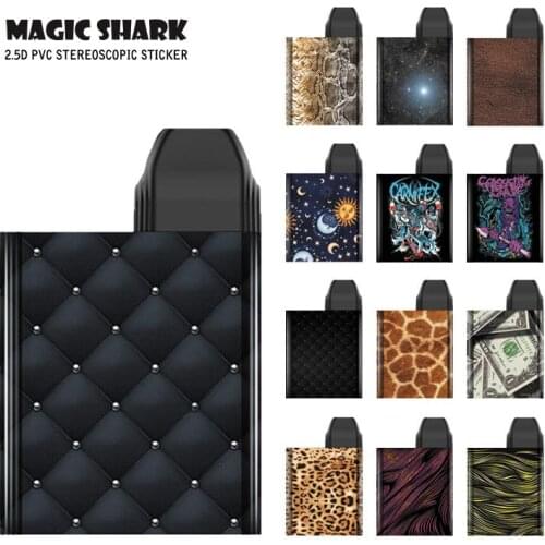 Magic Shark Snake Print Sky Zombie Dollar Leopard New PVC Skin Film Case for Koko Cover Sticker for Caliburn Koko