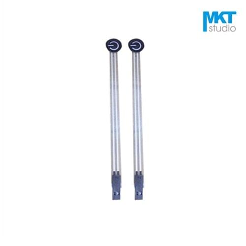 10Pcs Sample Circular 13mm White ON/OFF 1*1 Membrane PVC Matrix Keypad Panel Switch For MCU Interface