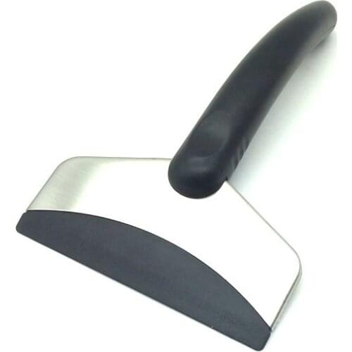 Car Snow Shovel Stainless Steel Ice Scraper Window Snow Ice Removal Cleaning