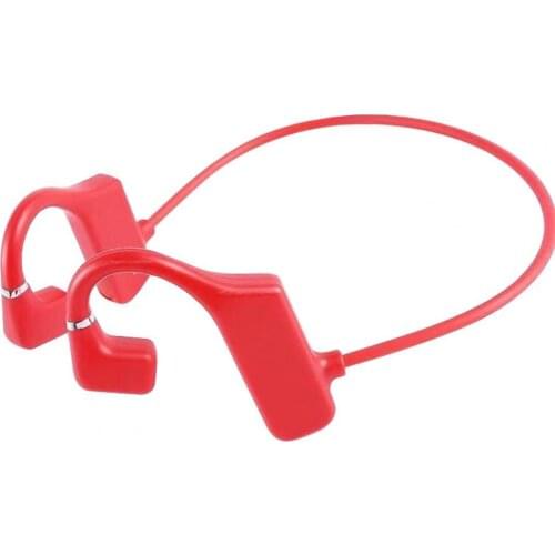 Bluetooth-compatible Earphones IPX6 Waterproof 3D Surround Sound ABS Practical Wireless Bone Conduction Sports Headsets