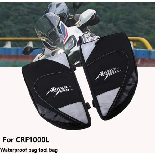 For Honda CRF1000L African Double CRF1000L Waterproof Shockproof Beam Bag Adventure Sports Frame Motorcycle Tool Bag