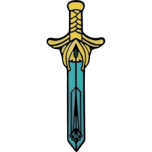 She-Ra - Princess of Power Sword Brooch Enamel Pins Anime Sword Metal Lapel Pin Jewelry Fans Gifts
