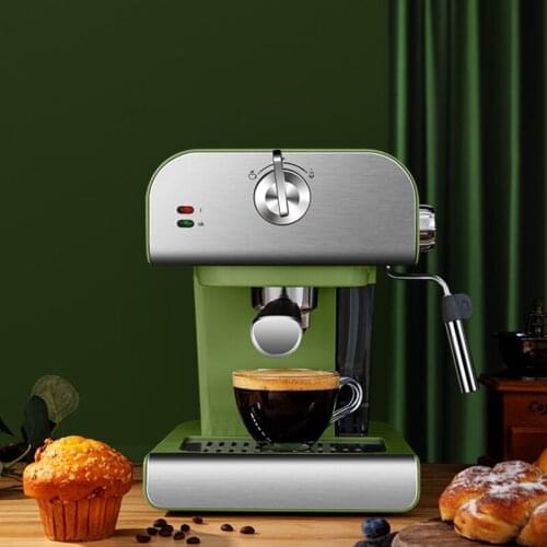 Italian Home Small Semi-automatic Italian Barista Express Mini Coffee Machine Roasting Ethiopian Capsule Machines Coffee Sales